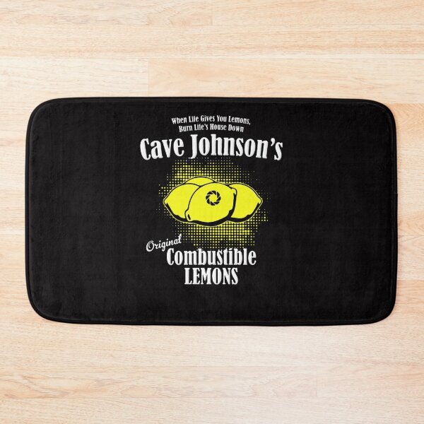 Item preview, Combustible lemon Cave Johnson Essential T-Shirt designed and sold by AxelFriedrich.