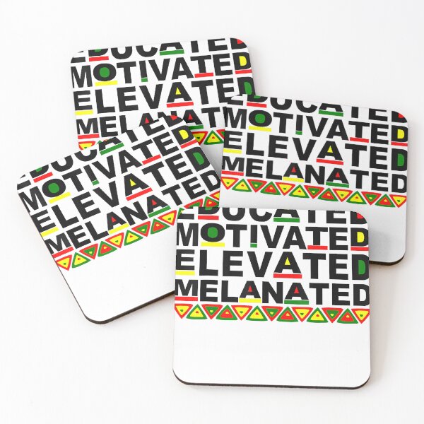 Item preview, Educated Motivated Elevated Melanated Africa Juneteenth designed and sold by Michaelmansr572.