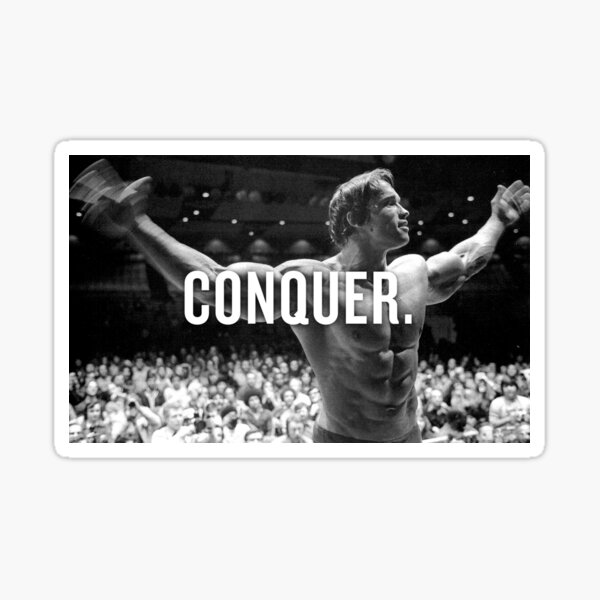 Conquer Sticker