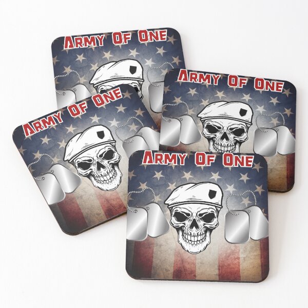 Item preview, Army Of One Logo designed and sold by Mark Cannon.