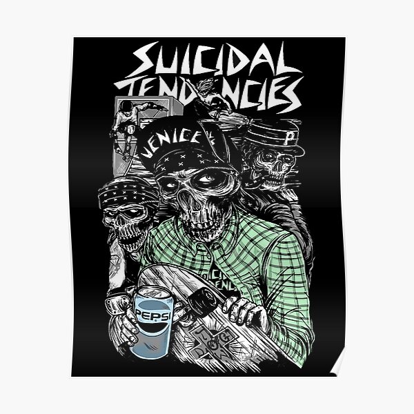 MUSIC POSTER~Suicidal Tendencies 24x34 UK Original Art of Rebellion NOS Vintage~ 