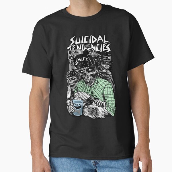 Vista previa del artículo con la obra «Tendencias suicidas», diseñado y vendido por nickkennedy123.