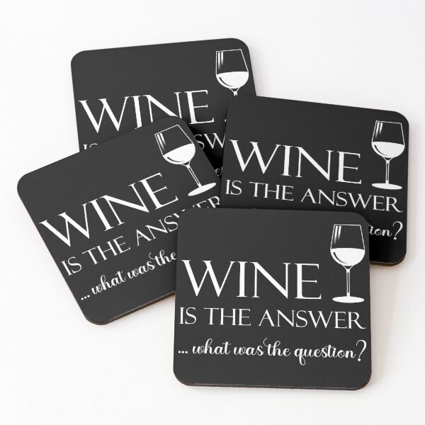 Artikelvorschau, Wine is the answer entworfen und verkauft von ajkbilder.