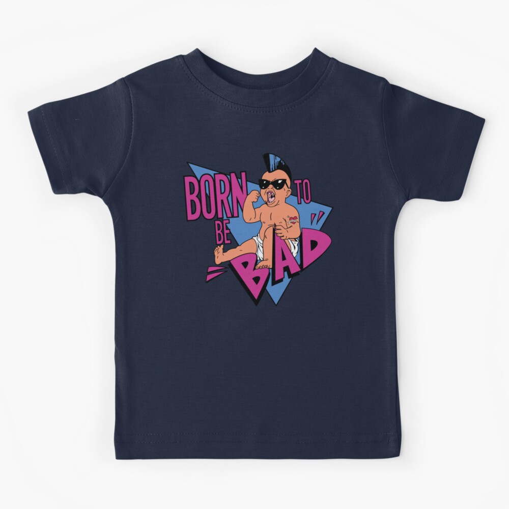 Born To Be Bad Kids T-Shirt for Sale by Candywrap Studio®