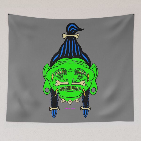 Item preview, LITTLE GREEN HEAD - Art By Kev G designed and sold by ArtByKevG.