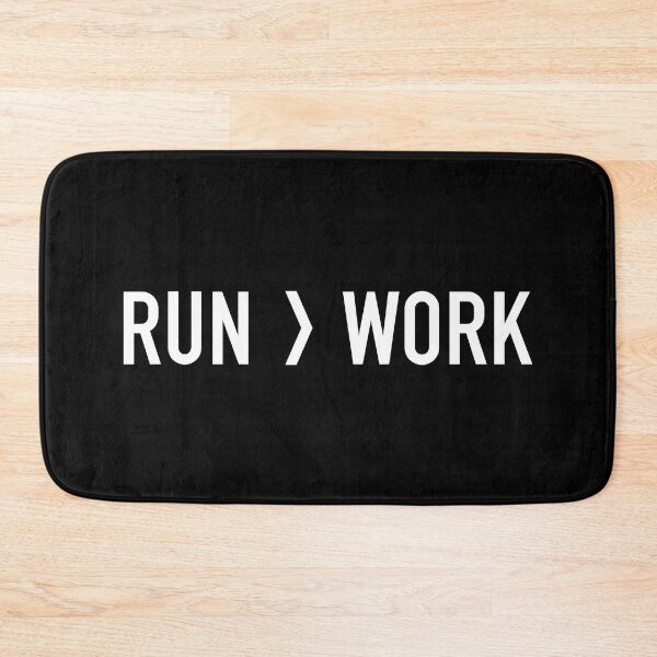 Item preview, Run > Work Less Funny Trails Running Marathon designed and sold by BOBSMITHHHHH.