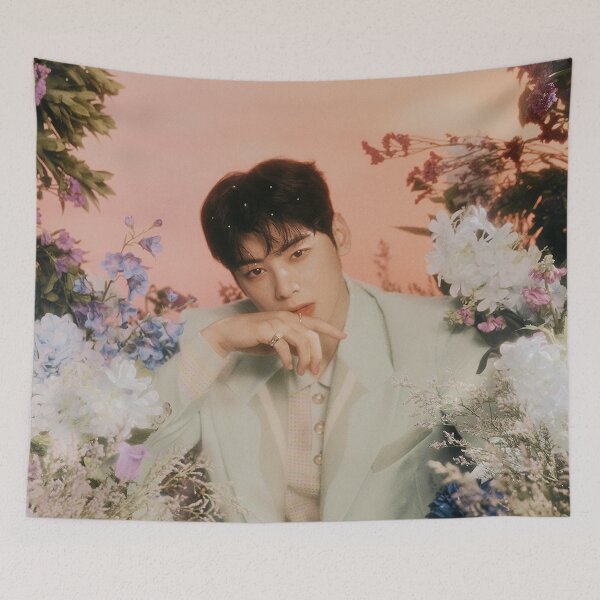 Item preview, ASTRO Cha Eunwoo "Drive to the Starry Road" designed and sold by HaloHaloShine.
