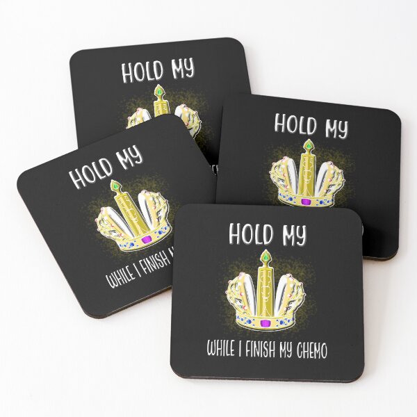 Item preview, hold my crown while i finish my chemo GRAPHIC DESIGN designed and sold by RUZMA.