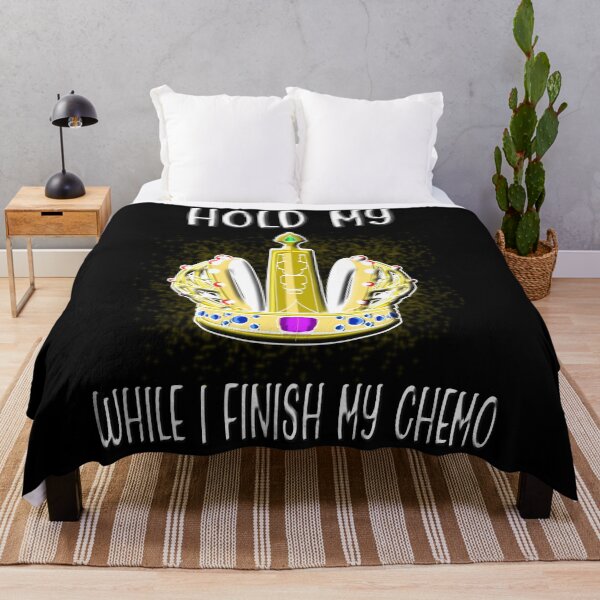 Item preview, hold my crown while i finish my chemo GRAPHIC DESIGN designed and sold by RUZMA.