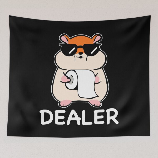 Item preview, Funny Hamster Dealer Toilet Paper designed and sold by FerrenSmall.