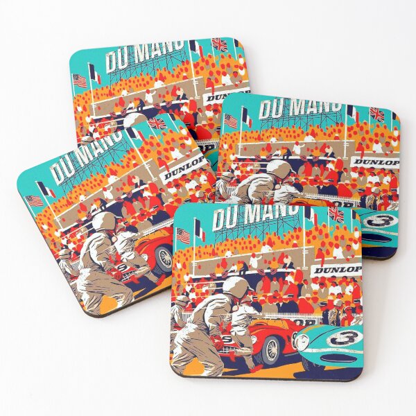 Item preview, DU MANS: Grand Prix Vintage Auto Advertising Print designed and sold by posterbobs.