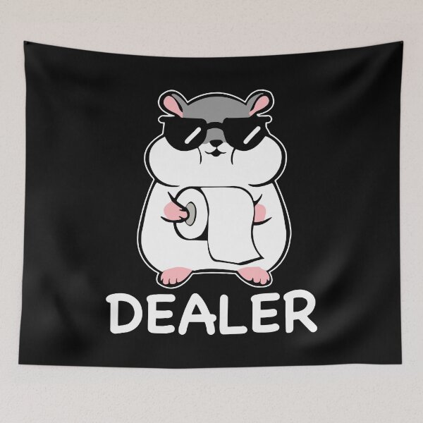 Item preview, Funny Hamster Dealer Toilet Paper designed and sold by FerrenSmall.