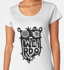 Big weirdo - on light colors Women's Premium T-Shirt