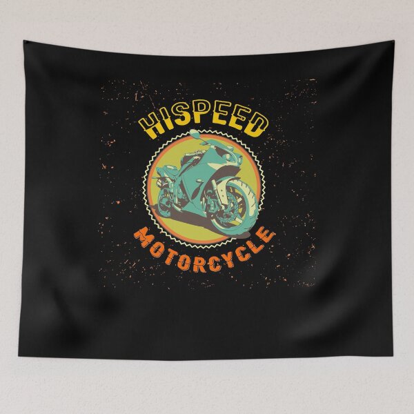Item preview, Funny Men Hi-Speed Motorcycle Logo Design Gift Idea Cool designed and sold by Cartwright150.