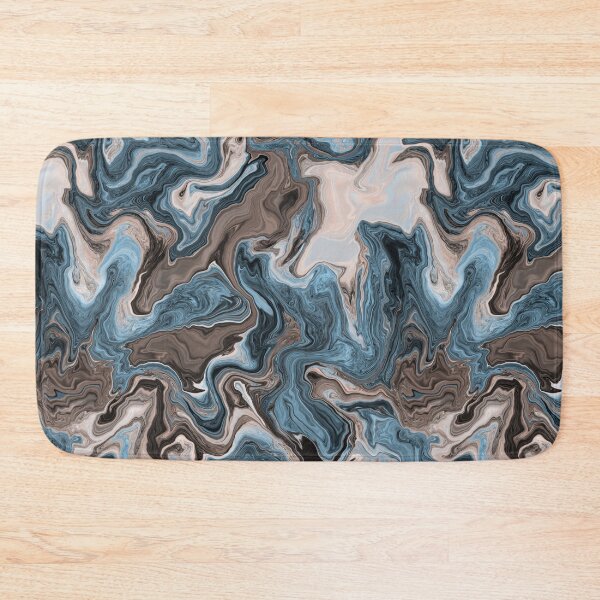 Item preview, Blue marble pour art designed and sold by Aakanksha97.