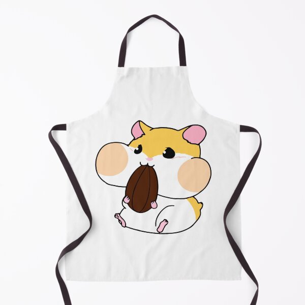 Item preview, Kawaii Hamster Eating Almond designed and sold by FerrenSmall.