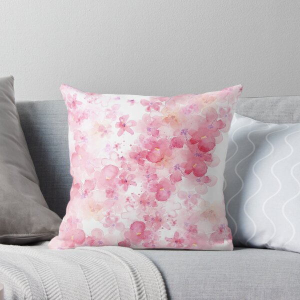 Item preview, Cute Pink Watercolor Blooms designed and sold by GazelleCreates.