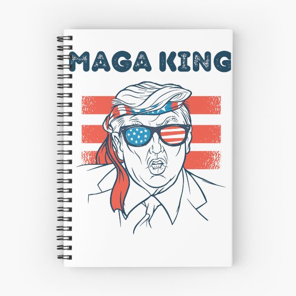 Artikelvorschau, MAGA King ULTRA MAGA Amerikanische Flagge entworfen und verkauft von wrinkledhippie.