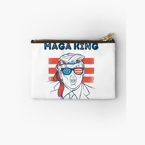 Artikelvorschau, MAGA King ULTRA MAGA Amerikanische Flagge entworfen und verkauft von wrinkledhippie.
