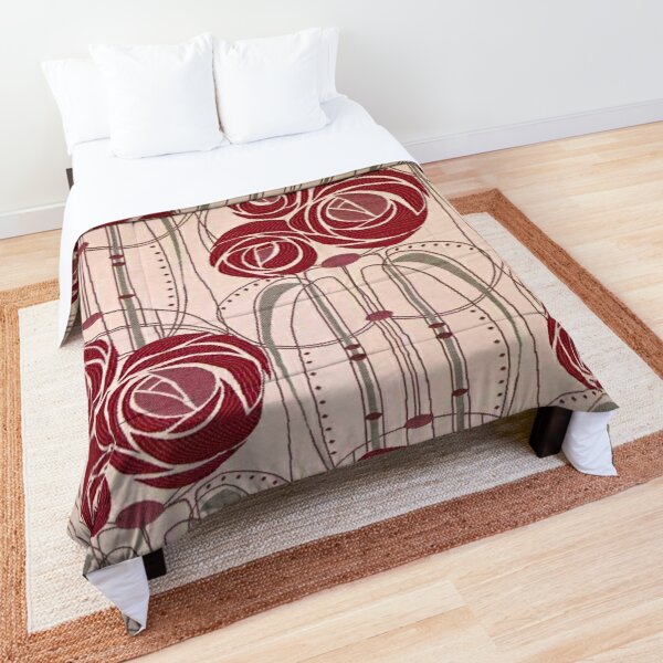 Item preview, Charles Rennie Mackintosh roses,Mackintosh abstract rose designed and sold by Olivia-One.