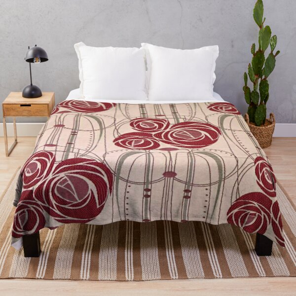 Item preview, Charles Rennie Mackintosh roses,Mackintosh abstract rose designed and sold by Olivia-One.