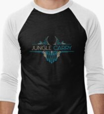 Camiseta ¾ bicolor para hombre Jungle Carry - League of Legends LOL Penta