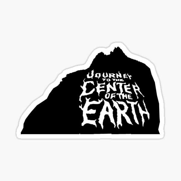 Journey to the Center of the Earth Sticker