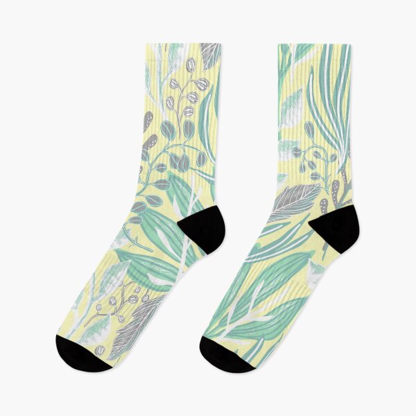 Item preview, Leaf And Plants Botanical Pattern designed and sold by GazelleCreates.