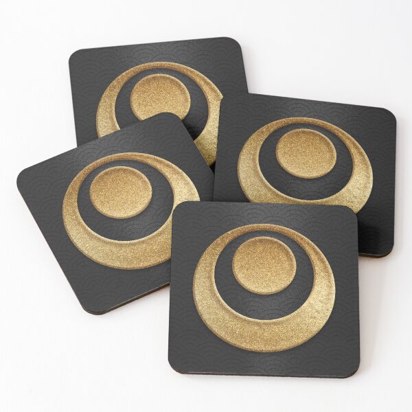 Item preview, Okinawa Prefecture Symbol in Gold Faux designed and sold by Takeda-art.