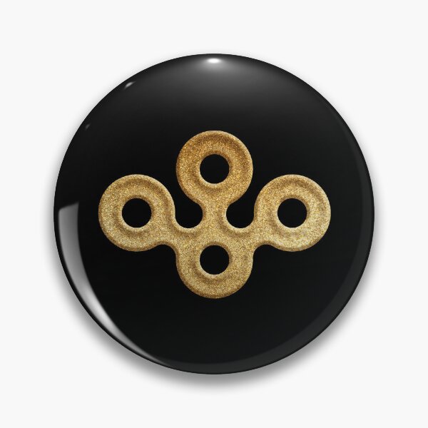 Item preview, Osaka Prefecture Symbol in Gold Faux designed and sold by Takeda-art.