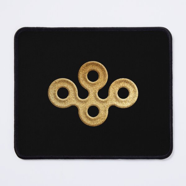 Item preview, Osaka Prefecture Symbol in Gold Faux designed and sold by Takeda-art.