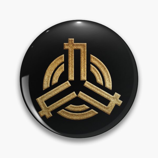 Artikelvorschau, Saga-Präfektur-Symbol im GoldImitat entworfen und verkauft von Takeda-art.