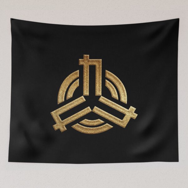 Item preview, Saga Prefecture Symbol in Gold Faux designed and sold by Takeda-art.