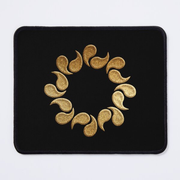 Item preview, Saitama Prefecture Symbol in Gold Faux designed and sold by Takeda-art.