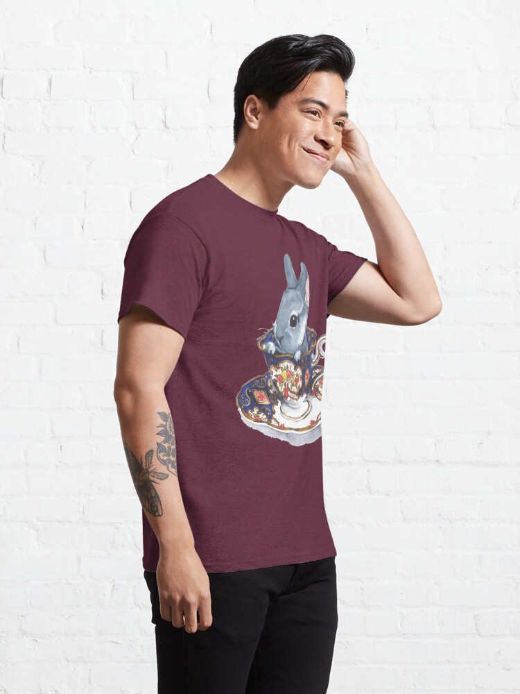 Vista alternativa de Camiseta clásica Conejito de la herencia