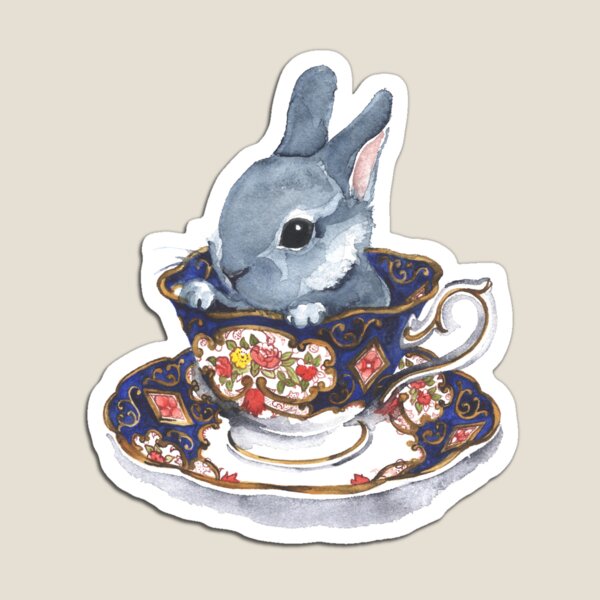 Heirloom Bunny Magnet
