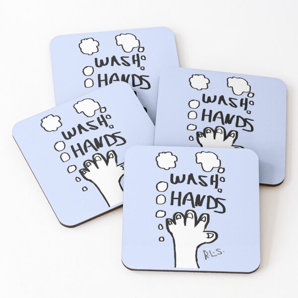 Item preview, Wash your hands  designed and sold by ArtistRebeccaLS.