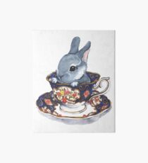 Heirloom Bunny Art Board Print