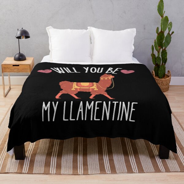 Item preview, Will you be my Llamentine designed and sold by Thetruemo.