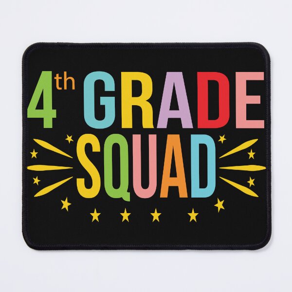 Item preview, Back to School - 4th Grade Squad designed and sold by designclub.