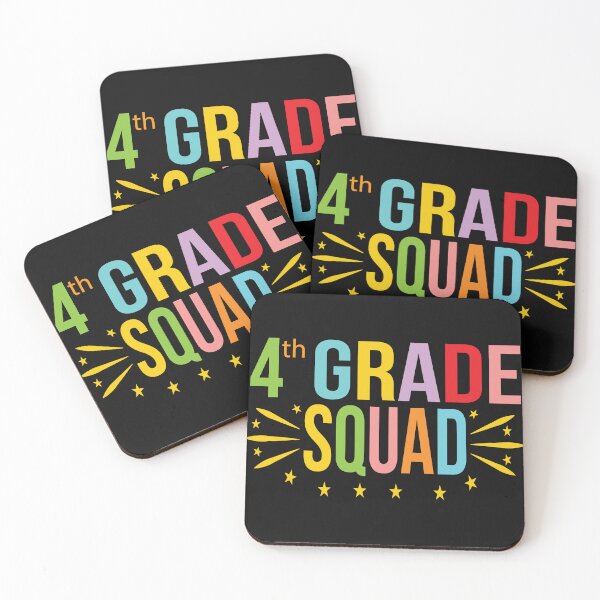 Item preview, Back to School - 4th Grade Squad designed and sold by designclub.