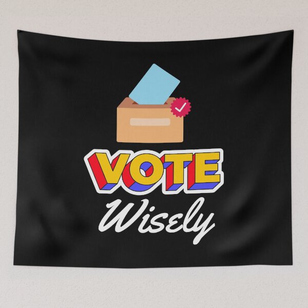 Item preview, Vote Wisely designed and sold by theredsharp.