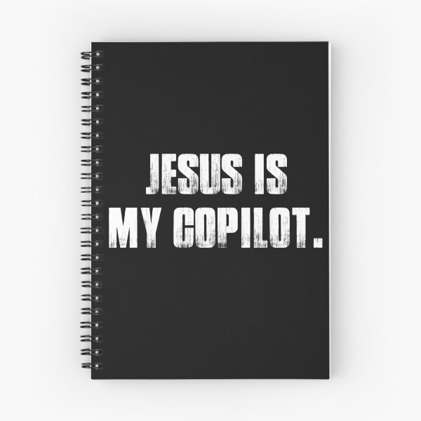 Item preview, Vintage Jesus is My Co pilot White Bold Typography designed and sold by garniturex.