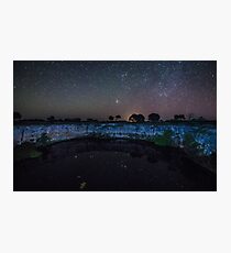 Little Blue Lake, Mount Schank Photographic Print