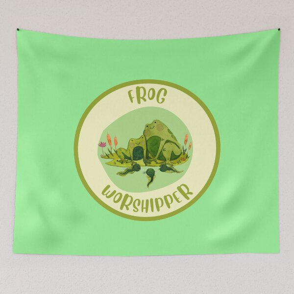 Item preview, Frog Worshipper designed and sold by GasconyPassion.