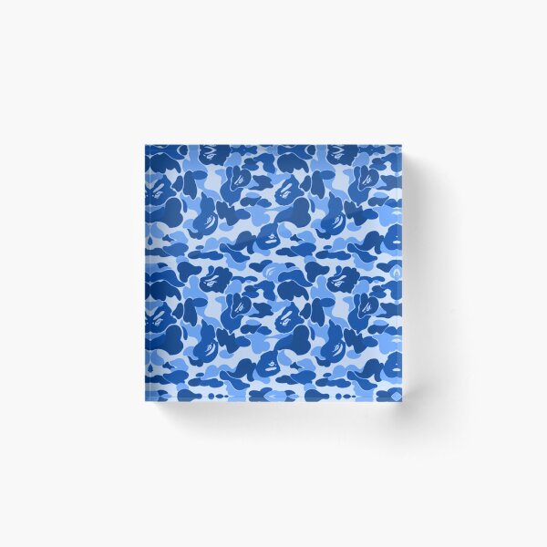Meilleur Bape Bleu Bloc acrylique