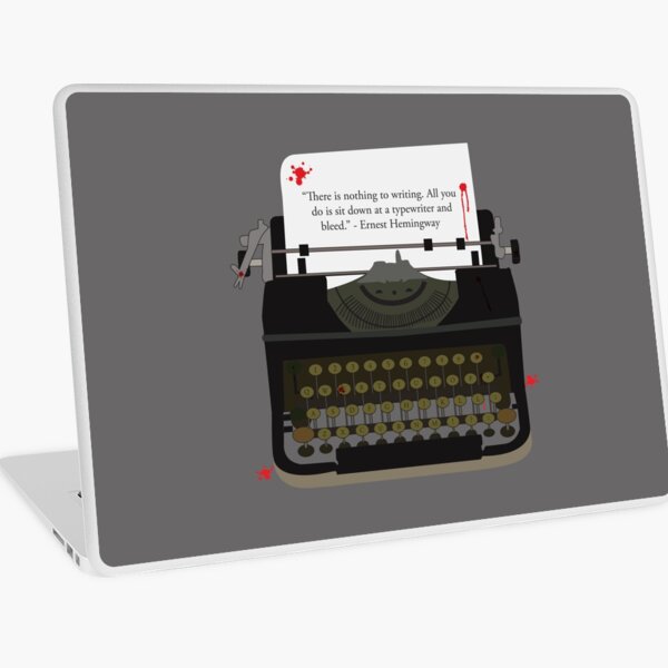 Nothing To Writing Laptop Skin