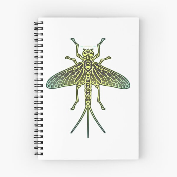 Item preview, Citrine Mayfly designed and sold by Alder's Art Shop.