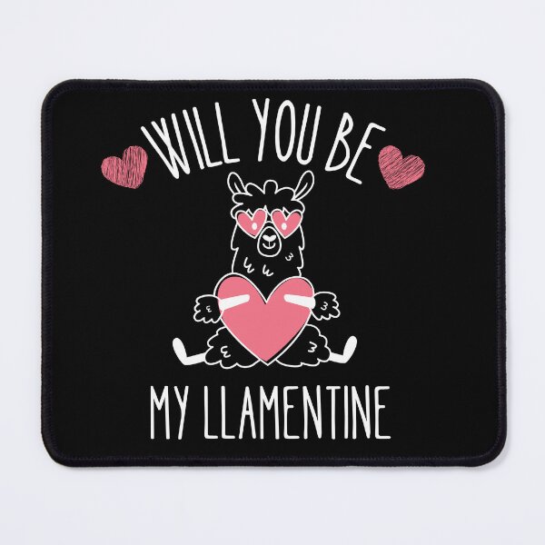 Item preview, Will you be my Llamentine designed and sold by Thetruemo.