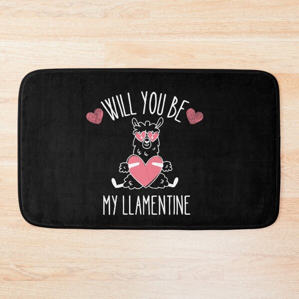 Item preview, Will you be my Llamentine designed and sold by Thetruemo.